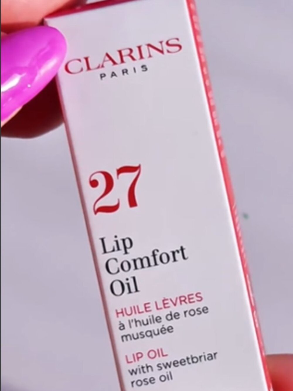 Clarins Lip Comfort Oil | Fleeting Dew | 1.4 ml | NWT